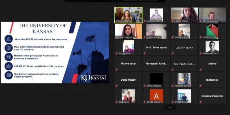 جامعة عين شمس تستضيف ندوة الدراسات العليا بجامعة كانسس الأمريكية