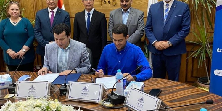 اتفاقية تعاون مشترك بين جامعة بنها وشركة العربي لتدريب الطلاب