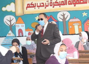 عميد كلية التربية جامعة المنيا يشدد علي عدم التعامل مع المكتبات الخارجية