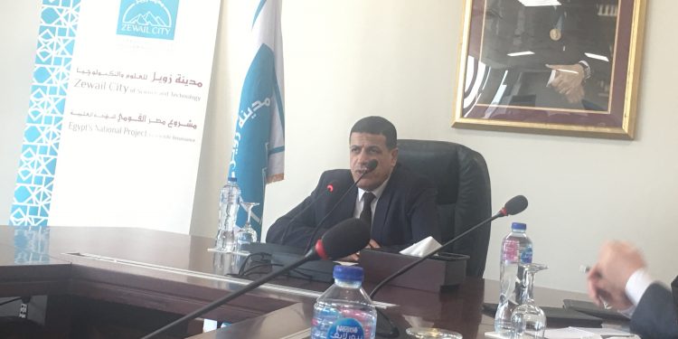 الدكتور محمود عبدربه الرئيس التنفيذي لمدينة زويل للعلوم والتكنولوجيا