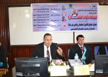 وزير الرياضة يترأس لجنة لمناقشة رسالة دكتوراه لباحث عراقي بجامعة الإسكندرية