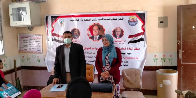 جامعة السادات تنظم قافلة تنموية جديدة بجزيرة الحجر بالمنوفية ضمن "حياة كريمة"