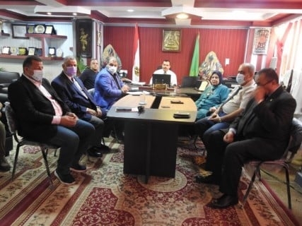 تعليم المنوفية يناقش الاستعدادات النهائية لامتحانات الثانوية العامة 2021