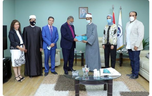 وحدة بحث مشيخة الأزهر تلتقي رئيس الطائفة الإنجيلية بمصر
