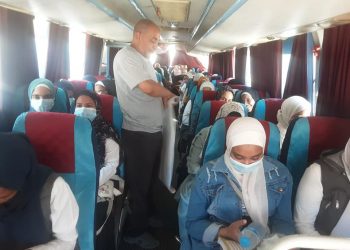 للتخفيف على الطلاب.. أتوبيسات لنقل تلاميذ الثانوية إلى اللجان  في أسوان