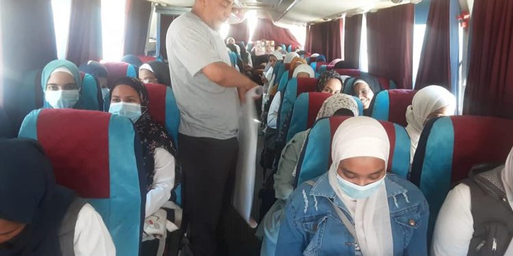 للتخفيف على الطلاب.. أتوبيسات لنقل تلاميذ الثانوية إلى اللجان  في أسوان