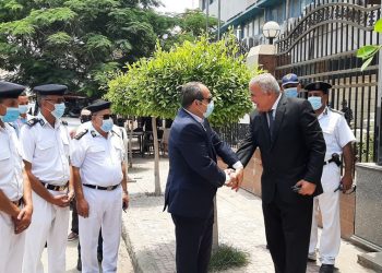 مدير أمن دمياط يتفقد خدمات تأمين امتحانات الثانوية العامة