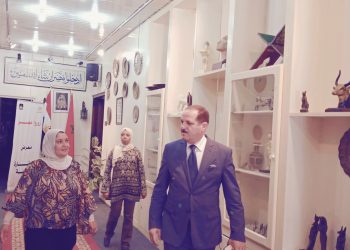 العزازي يبحث مع سفير مصر بالمغرب انشطة المركز الثقافي خلال جائحة كورونا