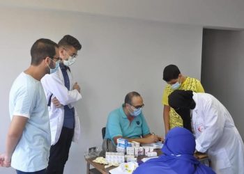 جامعة كفر الشيخ تنظم قافلة شاملة في قرية بني بكار