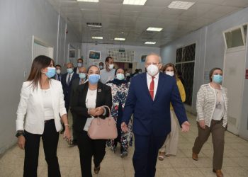 الخشت يفتتح وحدة أمراض القلب ويتفقد تطوير مستشفى أبو الريش الياباني