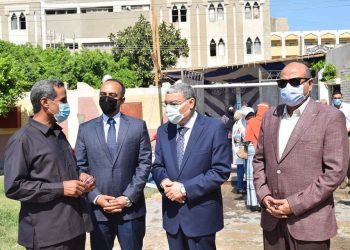 محافظ المنيا يتابع سير امتحانات الثانوية العامة