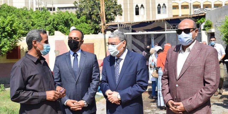 محافظ المنيا يتابع سير امتحانات الثانوية العامة