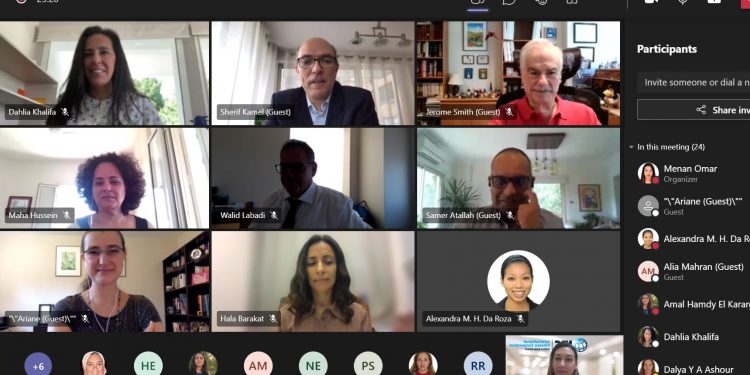 توقيع اتفاقية بين مركز ريادة الأعمال بالجامعة الأمريكية بالقاهرة والمؤسسة المالية الدولية