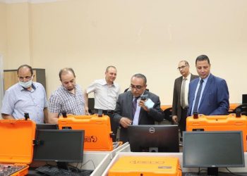لجنة التحول الرقمي بالتعليم العالي تتفقد جامعة الدلتا التكنولوجية