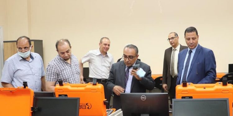 لجنة التحول الرقمي بالتعليم العالي تتفقد جامعة الدلتا التكنولوجية