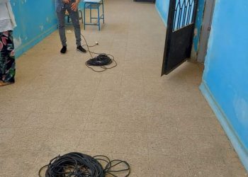 بالصور.. تركيب كاميرات مراقبة بلجان امتحانات الثانوية العامة