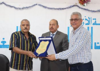 المدن الجامعية بجامعة الأزهر تكرم عبد الرحمن جابر في "يوم الوفاء"