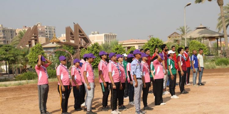 “الجمهورية الجديدة” شعار المعسكر الكشفي لإعداد قيادات شباب الجوالة للمعاهد العليا والمتوسطة