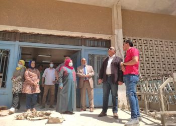 نائب رئيس جامعة الأزهر والأمين العام يتابعان أعمال الصيانة والتجديدات بالمدينة الجامعية