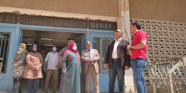 نائب رئيس جامعة الأزهر والأمين العام يتابعان أعمال الصيانة والتجديدات بالمدينة الجامعية