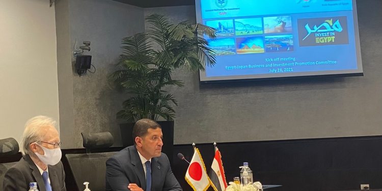 سفير اليابان ومحمد عبد الوهاب