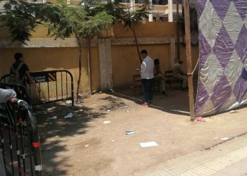 هدوء تام يسود مدارس اطفيح الثانوية وتطبق إجراءات احترازية مشددة