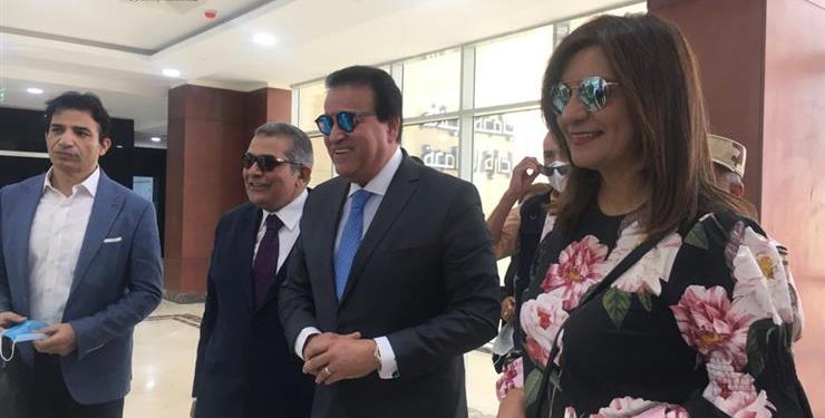 وزيرة الهجرة ووزير التعليم العالى