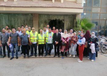 قافلة جامعة الأزهر التنموية تصل إلى قرية الغرق بمحافظة الفيوم دعمًا لمبادرة رئيس الجمهورية: "حياة كريمة "