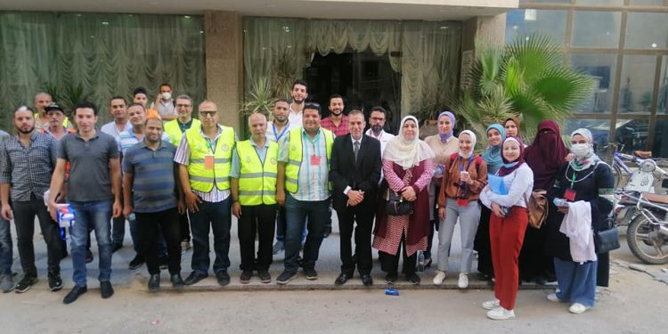 قافلة جامعة الأزهر التنموية تصل إلى قرية الغرق بمحافظة الفيوم دعمًا لمبادرة رئيس الجمهورية: "حياة كريمة "