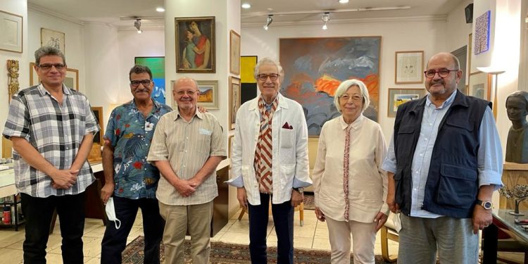 لجنة تحكيم مسابقة التصوير " الرسم " بجوائز فاروق حسني تبحث شروط المنح