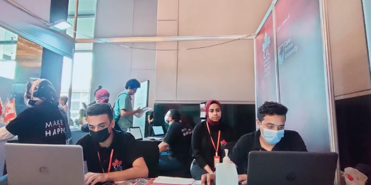 المعهد الكندي cic يستعرض برامجه وشهادته المشتركة خلال مشاركته في معرض اديوجيت