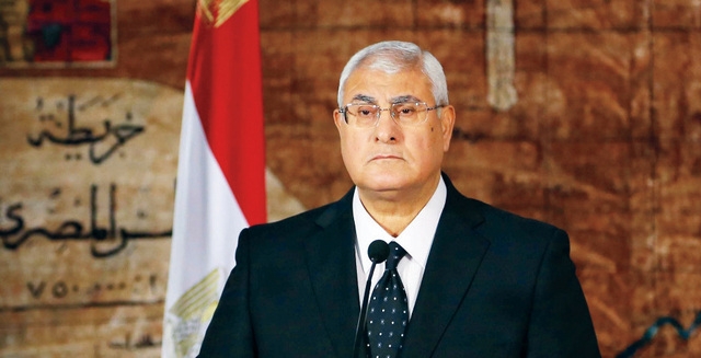 المستشار عدلي منصور رئيسًا لمجلس أمناء جامعة مصر للمعلوماتية