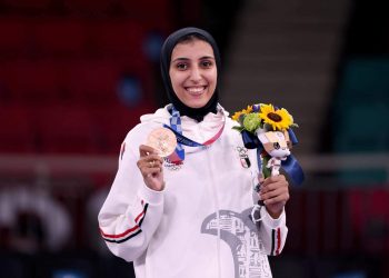 من “صيدلة القاهرة” إلى برونزية الكاراتيه في أولمبياد طوكيو 2020.. قصة البطلة جيانا فاروق