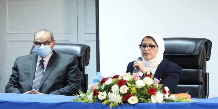 هالة زايد تؤكد دعم الرئيس السيسي للارتقاء بمنظومة التعليم الطبي المهني