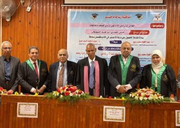 حسن الشويحي يناقش رسالة الماجستير بكلية الإعلام جامعة المنوفية