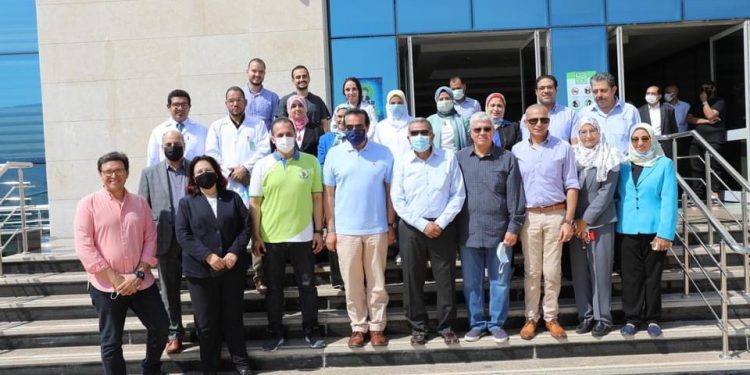 وزير التعليم العالي ورؤساء الجامعات يتفقدون جامعة الجلالة