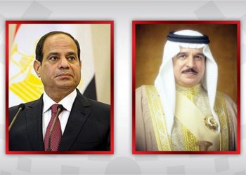 ملك البحرين يعزي الرئيس السيسي في وفاة المشير محمد طنطاوي