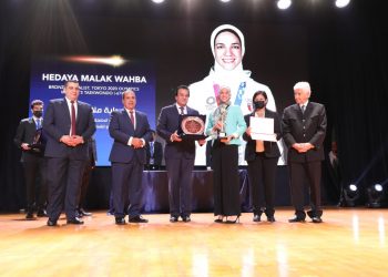 وزير التعليم العالي يشهد احتفالية تكريم أبطال طوكيو 2020