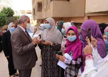 الطالبات يوجهن الشكر  لرئيس جامعة الأزهر على الطفرة التي حدثت في المدن الجامعية