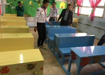 مدرسة العمرانية بالجيزة بعد تجهيزها