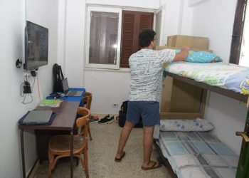 بدء تسكين طلاب المدن الجامعية بالقاهرة "صور"