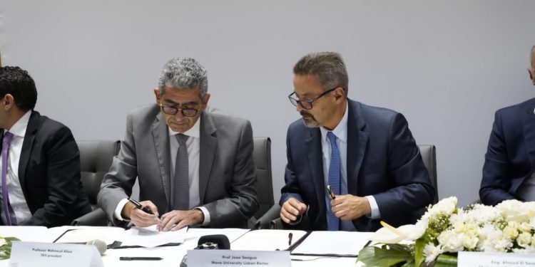 توقيع شراكة بين مؤسسات جامعات المعرفة الدولية ونوفا البرتغالية لافتتاح فرع جديد بالعاصمة الإدارية