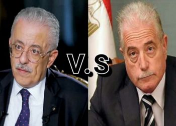محافظ جنوب سيناء (VS) وزيرالتربية والتعليم.. أنا وزير التعليم فى محافظتى