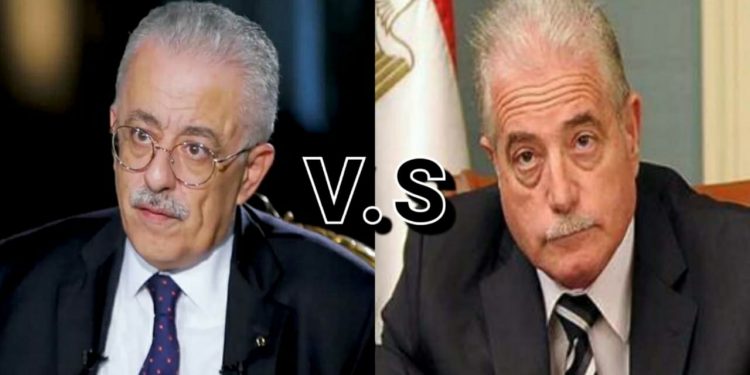 محافظ جنوب سيناء (VS) وزيرالتربية والتعليم.. أنا وزير التعليم فى محافظتى