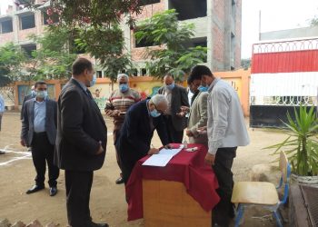 "حجازي" يتفقد مشروع توسعة مدرسة الشهيد سامح طاحون ضمن مبادرة حياة كريمة