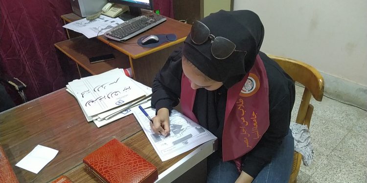 41% من مرشحين الاتحادات الطلابية بجامعة المنيا طالبات