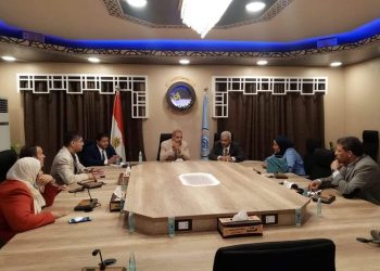 رئيس جامعة الأزهر يبحث ترتيبات انعقاد مؤتمر تغير المناخ