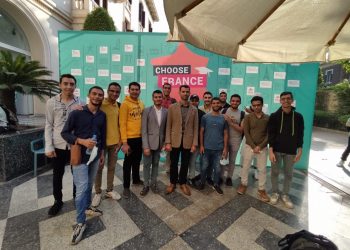 تمثيل أزهري مشرف لطلاب كلية اللغات والترجمة جامعة الأزهر في ورشة عمل بالسفارة الفرنسية