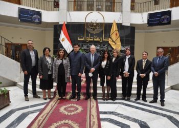 جامعة حلوان تستقبل وفد من «كازان الفيدرالية الروسية»