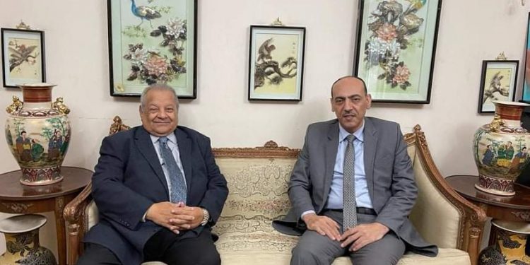 رئيس اتحاد المنتجين العرب يستقبل المفوض العام للعشائر الفلسطينية